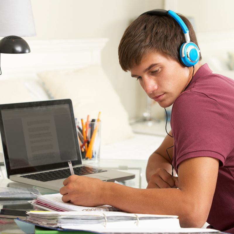 Books and A-level study materials